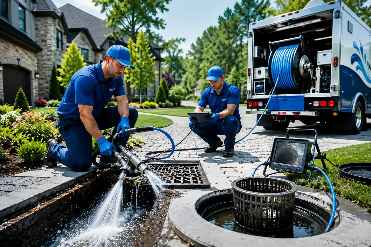 Local outdoor drain cleaning professionals in East Waterboro, ME